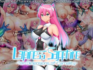 [RJ01300371][HarapekoChicken] [ENG TL Patch] Lapiness Sapphire ~Ten Dimensions of Carnality~