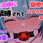 女泥棒に緊縛されて放置プレイされちゃうキミ【ボールギャグ】