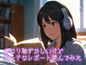 [RJ01307670][ぷりえら] かなり恥ずかしいけどエッチなレポートを読んでみた