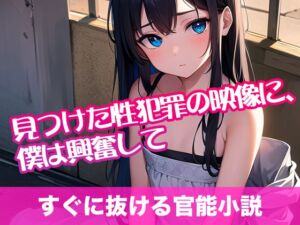 [RJ01308040][tumugiko@novel] 見つけた性犯罪の映像に、僕は興奮して【すぐに抜ける官能小説】