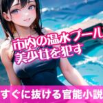 市内の温水プールで美少女を○す【すぐに抜ける官能小説】