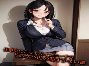 [RJ01309784][マテリアルGirl] 仕事中にこっそりオナニーするドスケベOLの恥ずかしい声