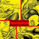 Destruction Destruction ヒロイン首絞め完全敗北