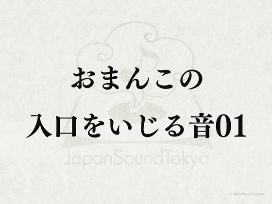 【効果音】おまんこの入口をいじる音01