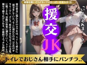 [RJ01328463][えちえち朗読ボイス] トイレでJKと援交〜セーラー服でFカップを弄ぶ変態オヤジものがたり〜えちえちボイス