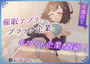 [RJ01330703][今ノ内サディスティック] 【常識改変】催○アプリでブラック企業をホワイト企業と誤認!～福利厚生のベロチューで感謝の二十四時間労働オナホ～