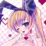 ギャルとバニー耳と