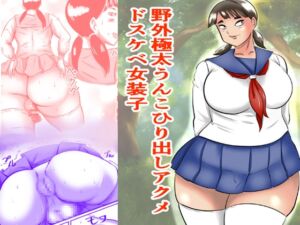 [RJ01389227][くろごま] 野外極太うんこひり出しアクメドスケベ女装子