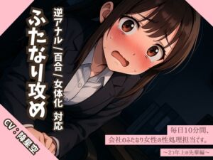 [RJ01398893][創作太平洋] 【逆アナル/百合/女体化対応】毎日10分間、会社のふたなり女性の性処理担当です。～2つ年上の先輩編～