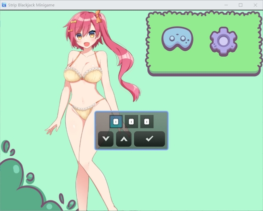 Strip Blackjack Minigame