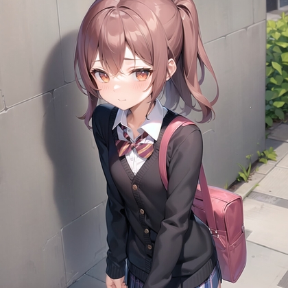 日刊即抜きシリーズVol.1 - 桜井ほのか編 No.1 『桜井ほのか、制服のままごっくん奉仕。』