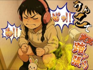 [RJ01410033][うんこもん official] 【実演排泄】うんこで踏ん張り実況！しおんちゃん！【ASMR】