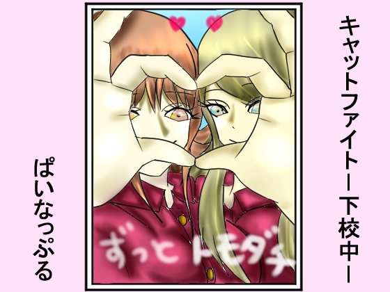 キャットファイト-下校中-