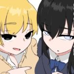 清楚とビッチな女子高生2人組