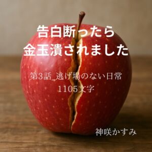 [RJ01415129][かすみ部屋] 告白断ったら金玉潰されました/第3話:逃げ場のない日常