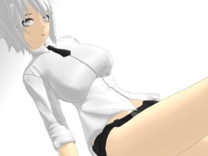 [RJ01417879][なぐり書きのMMD漫画] だるまさんがころんだ