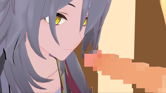 崩〇スターレ〇ル 主人公 口内射精MMD