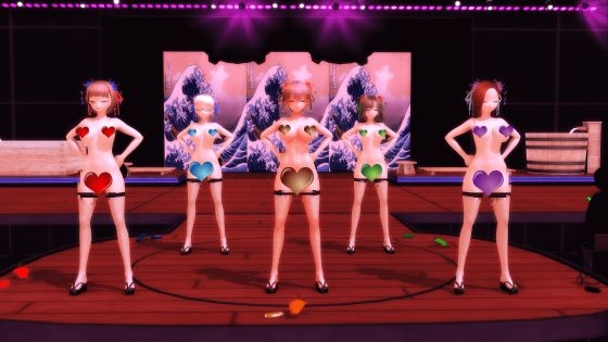 【ふたなりダンス】「桜花魁」ふたなり版(通常版)