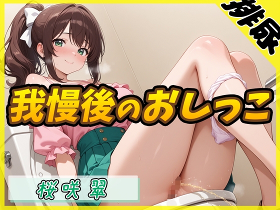 【英語版】【排尿音】フリーランス声優&占い師 桜咲翠「おやつの時間に我慢後のおしっこ」【桜咲翠】