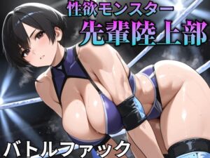 [RJ01424852][バトルファック制作会] 【バトルファック】性欲モンスターの先輩ボーイッシュ陸上部と脳ミソ溶けるまでイキ狂いバトル