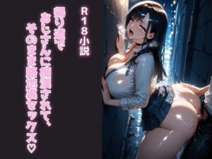 [RJ01429733][腐ったインク] 帰り道でおじさんに痴○されて、そのまま路地裏セックス♡