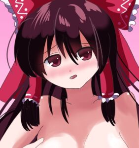 [RJ01431445][バルセロナ愛空蒼心会] 博麗霊夢のおっぱい見せサービス