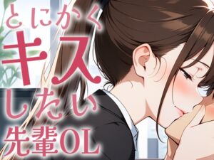 [RJ01431570][生牡蠣P] 【キス特化】とにかくキスしたい先輩OLに1日中キスされちゃう話。【キスハラスメント】