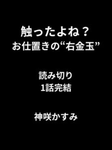 [RJ01439950][かすみ部屋] 触ったよね?──お仕置きの“右金玉” 読み切り1話完結