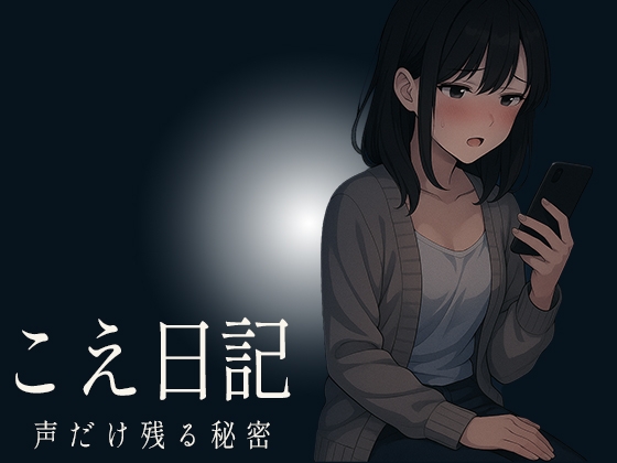 【こえ日記】ひとりきりの部屋で始まった何気ない録音が時間とともに乱れ抑え込んでいた声と理性が少しずつ剥がれていく秘密の音声