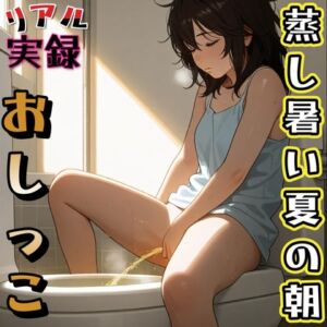 [RJ01445893][実録らぶぱんぱん] 【実録】蒸し暑い夏の朝に汗かいて起きておしっこする女の子