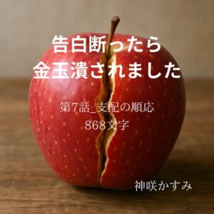 [RJ01450980][かすみ部屋] 告白断ったら 金玉潰されました/第7話-支配の順応
