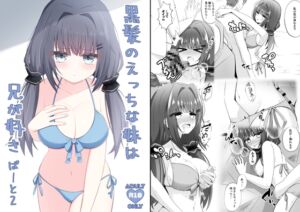 [RJ01451492][Little Note] 黒髪のえっちな妹は兄が好き ぱーと2