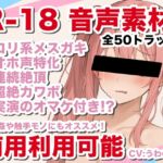 【商用利用可能】えっちな音声素材!オホ声・連続絶頂特化【メ○ガキ・○リ系】 【商用利用可能】えっちな音声素材!オホ声・連続絶頂特化【メ○ガキ・○リ系】