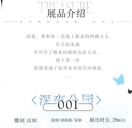 【中文音声】编号001 深夜公园