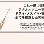 これ一冊で完璧 アナルオナニー完全版 ドライ・メスイキ・乳首イキ 全てを網羅した究極攻略本 これさえあれば1カ月後には超気持ちいいメスイキが貴方の手に♡