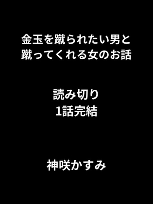 金玉を蹴られたい男と蹴ってくれる女のお話/1話完結、読み切り