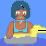 実体の妻探し ビーチにて