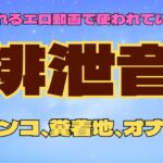 排便音(1)【ウンコ・ウンコ着地・屁】 排便音(1)【ウンコ・ウンコ着地・屁】
