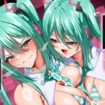 後輩のミクに遊ばれる先輩のミクさん