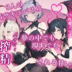 3人の低音サキュバスに夢の中でも現実でも搾精(エナジィドレイン)される甘い夜