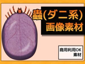 [RJ01496974][商用利用OK素材] 蟲(ダニ系) 画像素材～商用OK著作権フリー