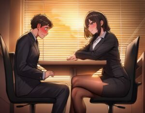 [RJ01498909][焦がしみたらし庵] ふたなり後輩に女体化されて愛されるまで