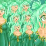 立ち絵素材24表情差分15種裸差分つきガラビアの女の子