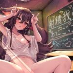 【子犬の狭穴に敗北♡】無表情アホ子犬の射精我慢おにごっこ遊び「クリティエに捕まったら精子さん出さなきゃダメ」廃小〇校で、逃げられない搾精逆レ