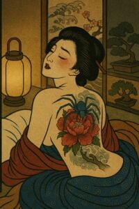 [RJ01504765][ぽん太] 蜘蛛と女