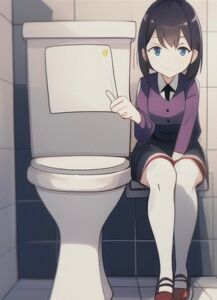 [RJ01505974][ハメ撮りH] 【爆音放屁】美人女子高生がトイレにてブヒヒーw