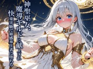 [RJ01518940][空想彩館] 神聖巫女、魔導ギルドに献上され快楽実験で敏感奉仕者に堕ちる