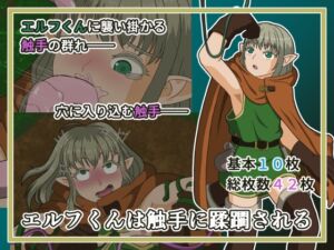 [RJ01519861][賽の目亭] エルフくんは触手に蹂躙される