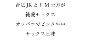 [RJ01520486][ピュアガール工房] 合法JKがドM土方とSM純愛セックス