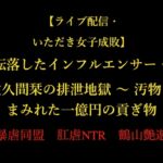 【ライブ配信・いただき女子成敗】転落したインフルエンサー・佐久間栞の排泄地獄 〜 汚物にまみれた一億円の貢ぎ物 【ライブ配信・いただき女子成敗】転落したインフルエンサー・佐久間栞の排泄地獄 〜 汚物にまみれた一億円の貢ぎ物
